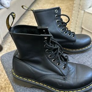 Doc Martens Leather Boots, Like New, Size 7